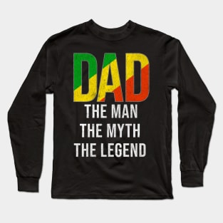 Congon Dad The Man The Myth The Legend - Gift for Congon Dad With Roots From Congon Long Sleeve T-Shirt